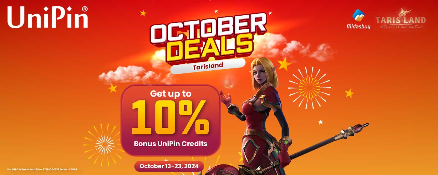 October Deals: Tarisland (PH)